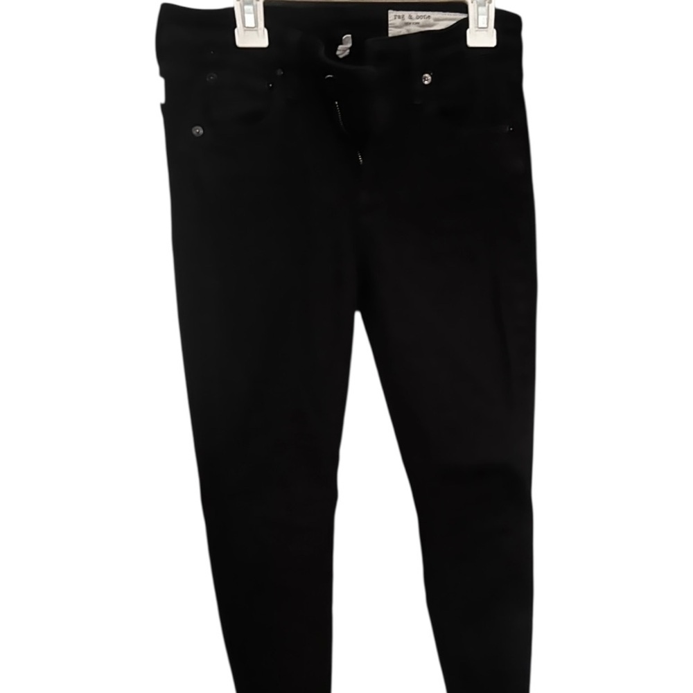 Rag & Bone Charcoal Denim Jeans - Picture 8 of 10